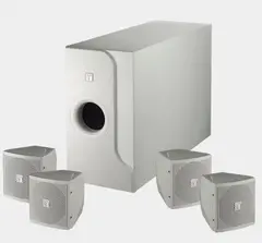TOA BS-301W Høyttalersystem hvitt 4xSatelitt 1x sub, passiv