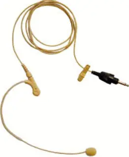 TOA Q-EM-77 Bøylemikrofon "ett øre" for lommesender, Jack