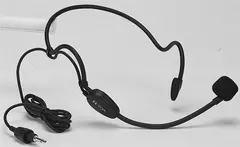 TOA WH-4000H Hodebøylemikrofon minijack, sort