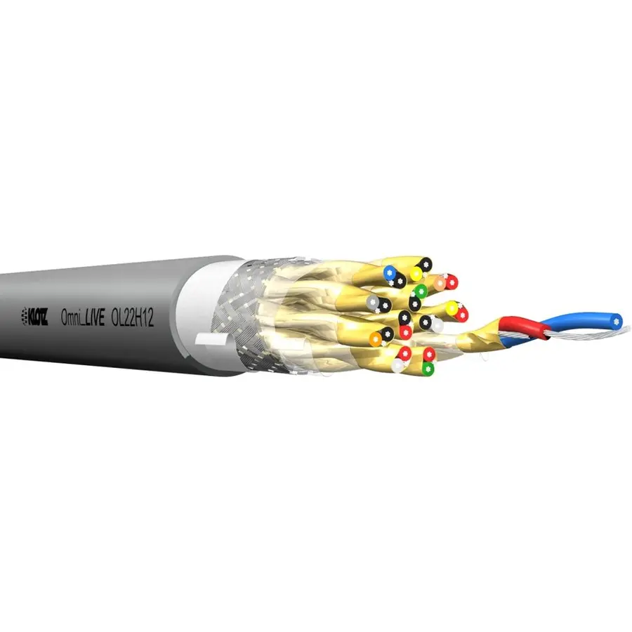 Klotz OL22H06 OmniLIVE FRNC AES/EBU grå 6 x 2 x 0.22 mm² *Pris pr meter 