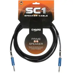 Klotz SC1PP03SW Høytt kabel SC1 2x1,5mm2 Jack Jack 3m