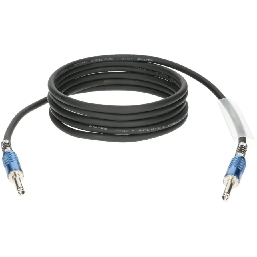 Klotz SC1PP03SW Høytt kabel SC1 2x1,5mm2 Jack Jack 3m 