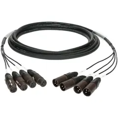 Klotz S04FM010 4 kan Multilink 4xXLRF/4xXLRM 10 m