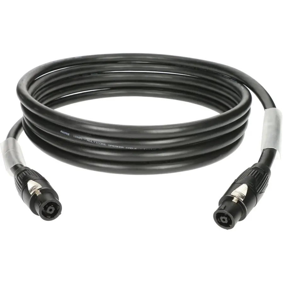 Klotz L84PSPMFF0500 speakON NLT8 Metall 8 x 4.0 mm2 F-F PUR 5m 