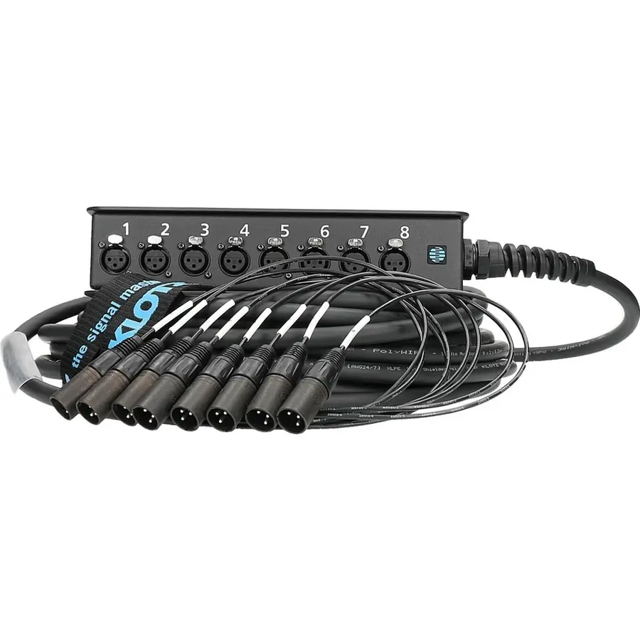 Klotz SLW080XE05 Straightlink EcoLine 8 ch XLR 5 m 
