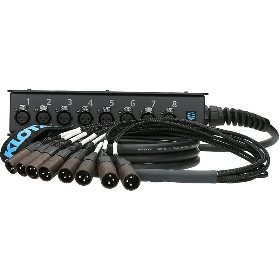 Klotz SLD080XE15 StraightLink AES/EBU 8 channels- 8/0 XLR 15m 