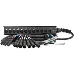 Klotz SLW084XE20 StraightLink 12 ch 8 send/4 retur XLR 20 m