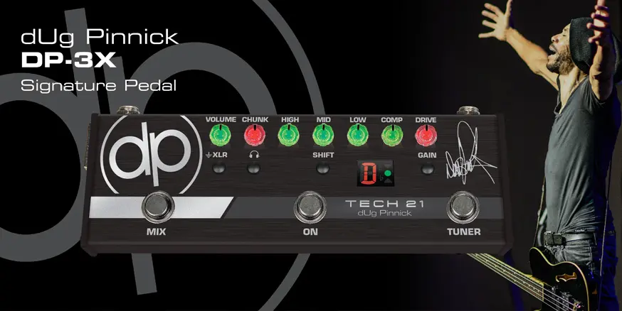 Tech 21 dUg Pinnick DP-3X dUg Pinnick Signature pedal 