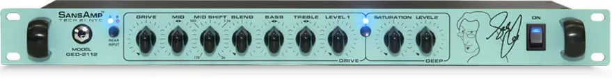 Tech 21 Geddy Lee Signature 2112 Dual, all-analog SansAmp circuits 