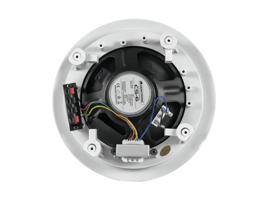 OMNITRONIC CS-6 Ceiling Speaker white 