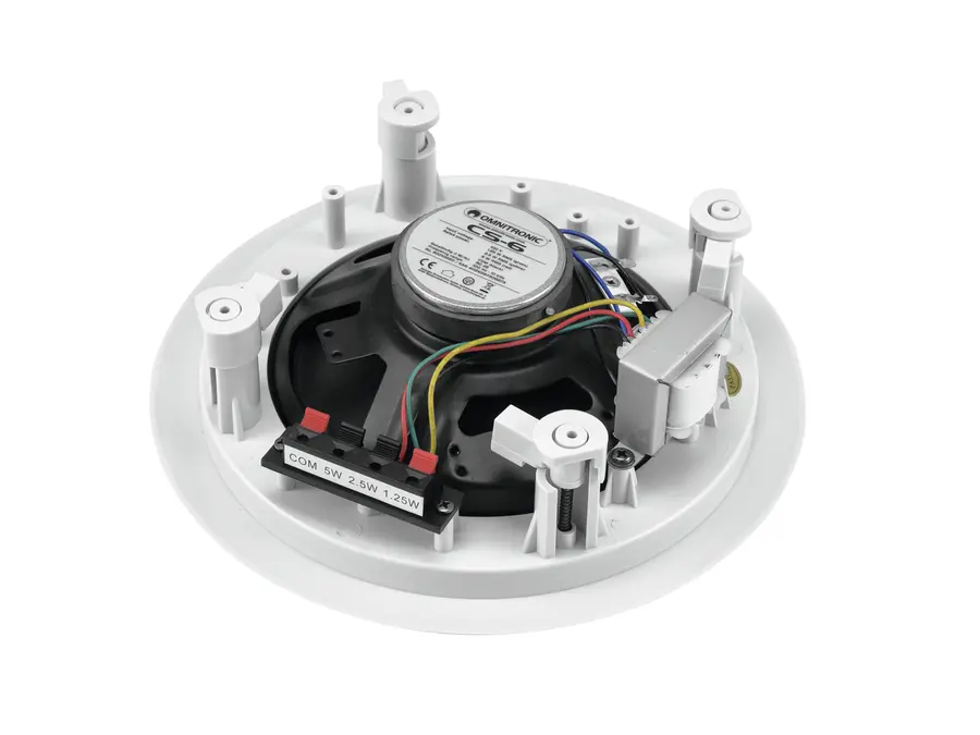 OMNITRONIC CS-6 Ceiling Speaker white 