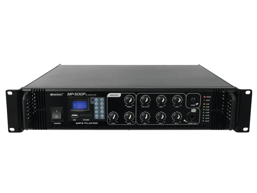 OMNITRONIC MP-500P PA Mixing Amplifier 