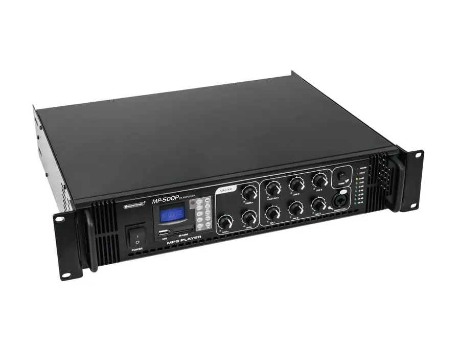 OMNITRONIC MP-500P PA Mixing Amplifier 
