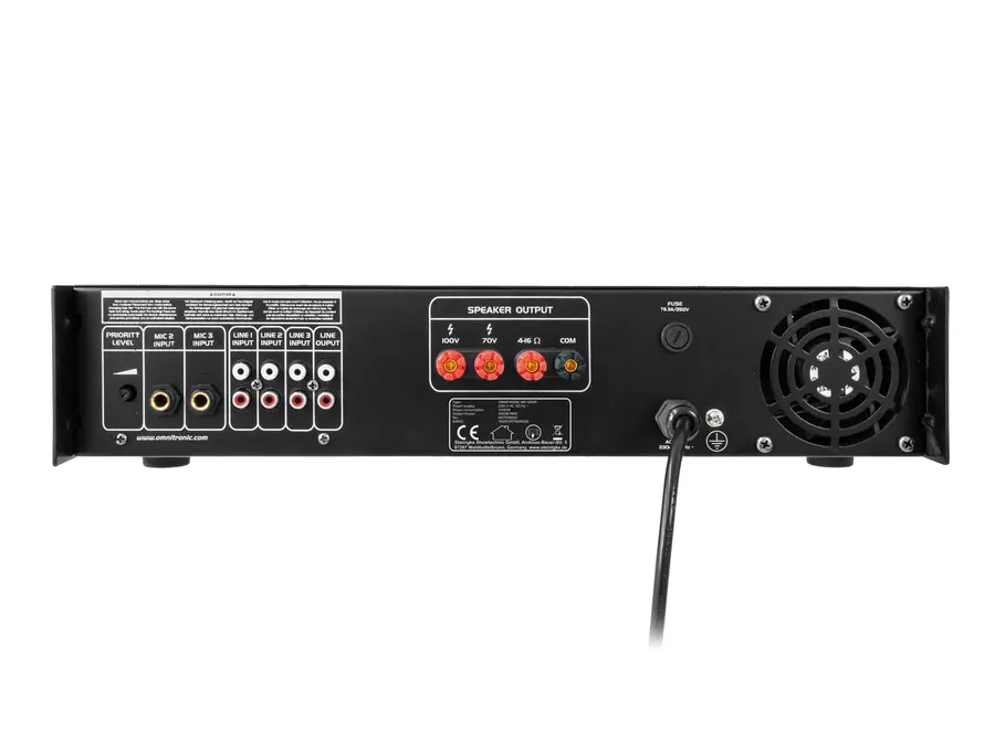 OMNITRONIC MP-500P PA Mixing Amplifier 