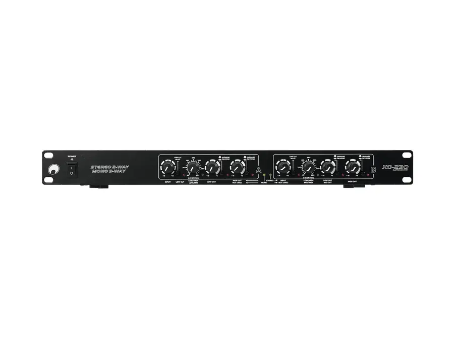 OMNITRONIC XO-230 Active Crossover 