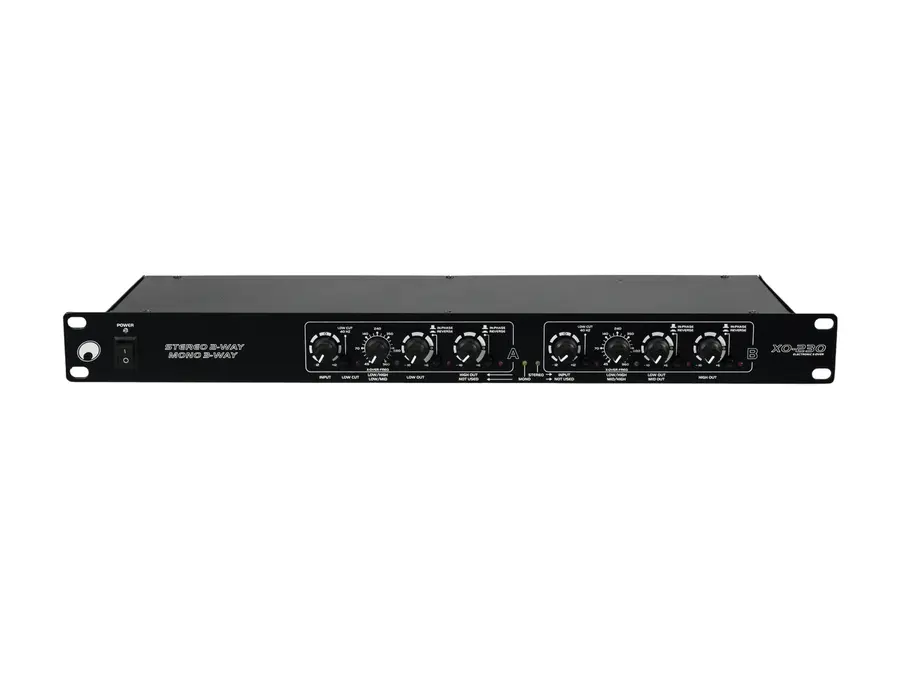 OMNITRONIC XO-230 Active Crossover 