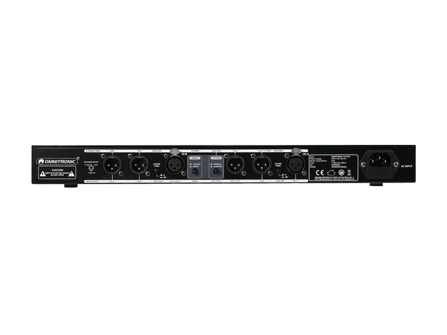 OMNITRONIC XO-230 Active Crossover 