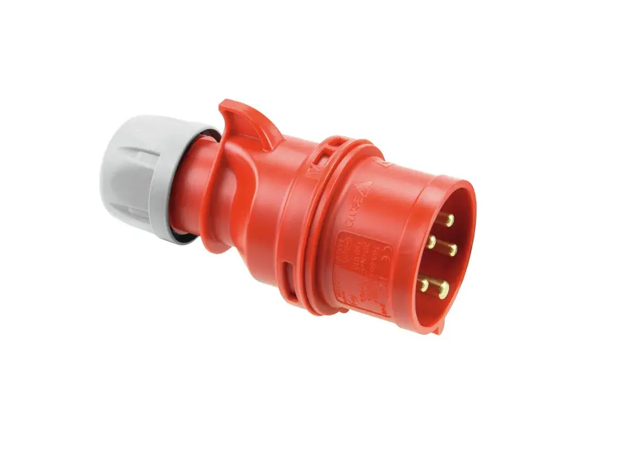 PC ELECTRIC CEE Plug 32A 5pin rd 