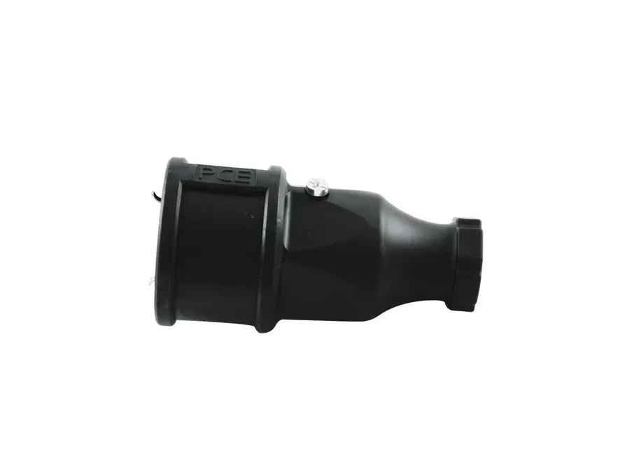 PC ELECTRIC Safety Connector Rubber Black 