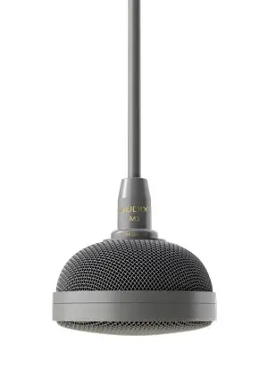 Audix M3GSERVO Hanging Tri-Element Mic for use with servoreeler, Grey 