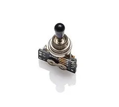Emg 4921.00 3 Way Black Toggle switch Solderless B289