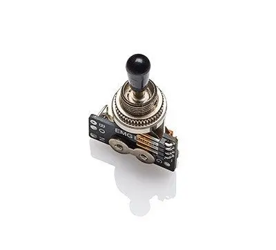 Emg 4921.00 3 Way Black Toggle switch Solderless B289 