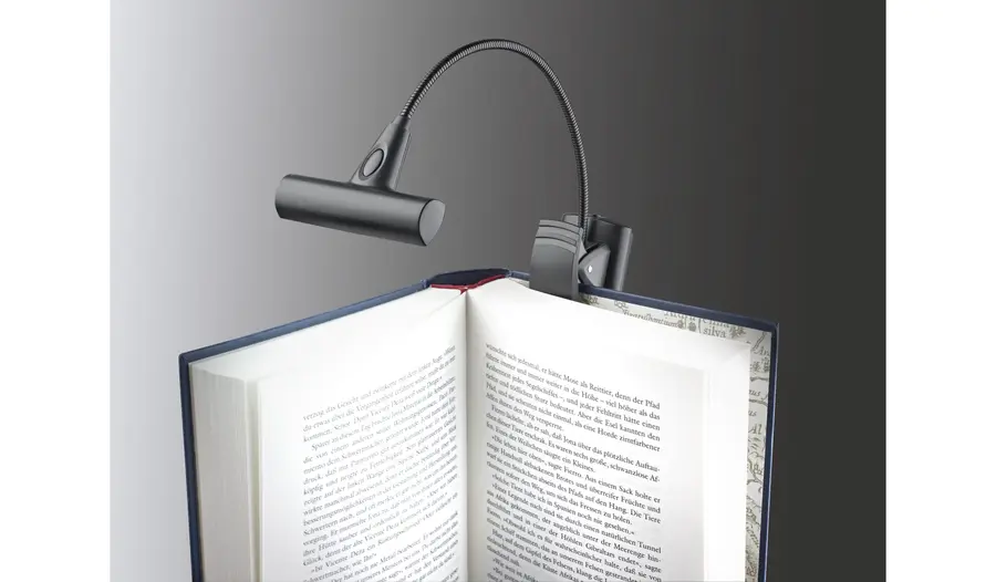 K&M 12247 Music stand light T-Model LED Sort, FlexLight  Inc. 3x(AAA) 