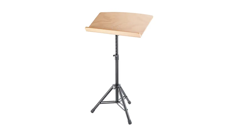 K&M 12332 Orchestra conductor stand desk beech nature 800 x 400 mm. 