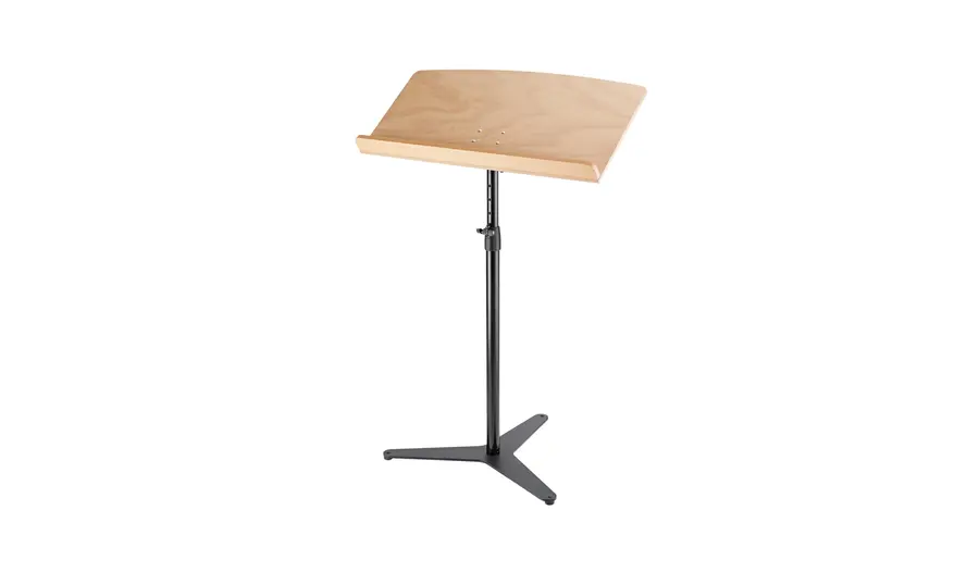 K&M 12332 Orchestra conductor stand desk beech nature 800 x 400 mm. 