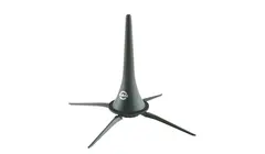 K&amp;M 15222 Clarinet stand, black plastic peg, fits A and B clarinets