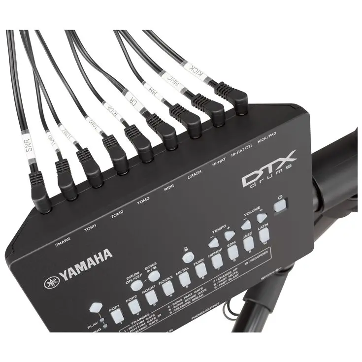 Yamaha DTX432K digitalt trommesett 10 trommesett, 10 opplæringsfunksjoner 