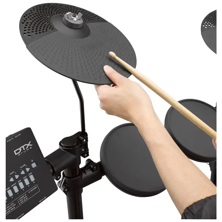 Yamaha DTX432K digitalt trommesett 10 trommesett, 10 opplæringsfunksjoner 