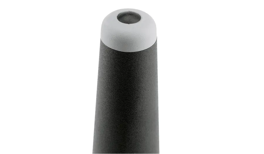K&M 15214 Trumpet peg, Black plastic peg with felt pads, incl. peg adapter 15281 