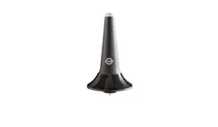 K&amp;M 15244 Flugelhorn peg, black plastic peg with felt pads