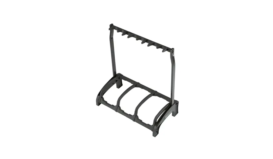 K&M 17513 Guardian 3 Gitarstativ for 3 Ensfarget sort for 3 gitarer 
