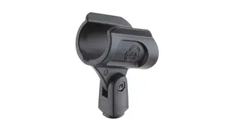 K&amp;M 85070 Microphone clip, black ø34?40 mm.  3/8" and 5/8"