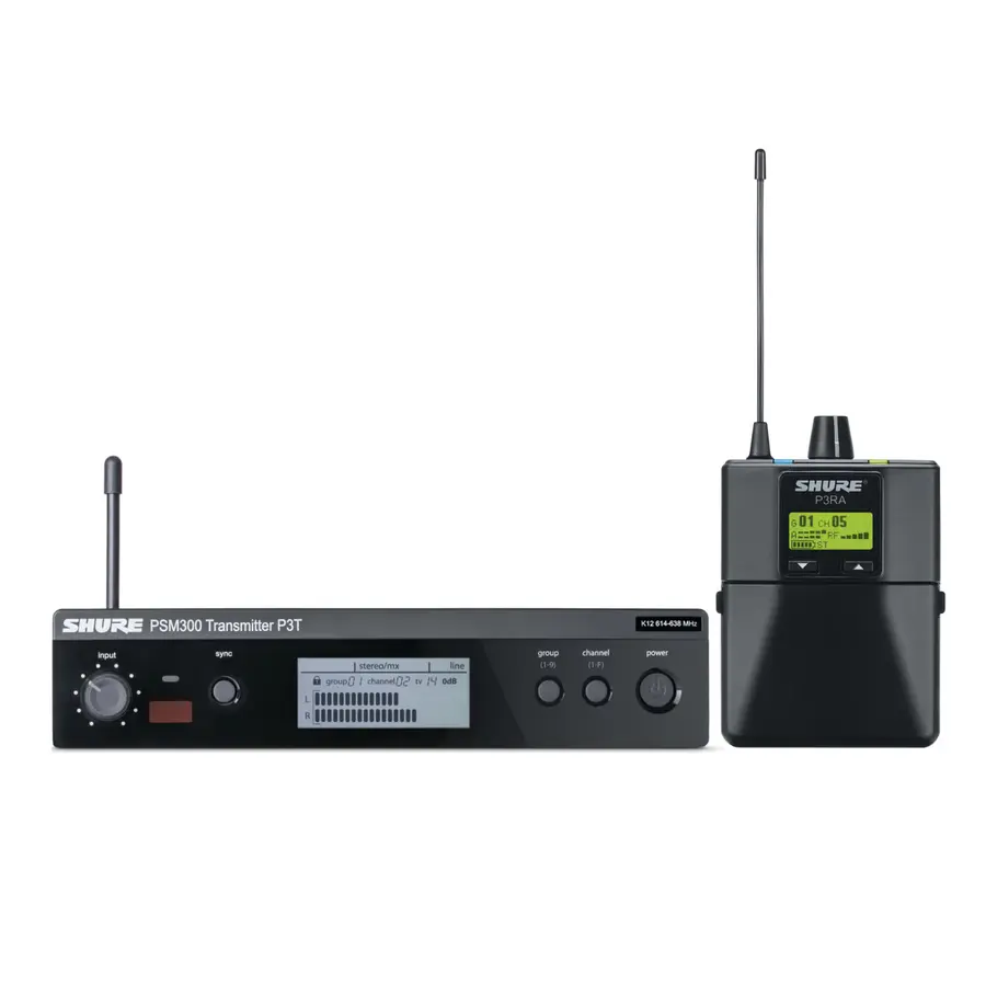 Shure PSM300 Premium In-Ear system H20(518-542MHz) 