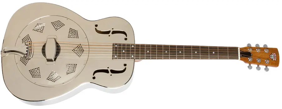 Epiphone Dobro Hound Dog M-14 Metal Body Nickel (round neck) 