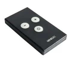 Genelec 9101A-400M IR Volum Control for GLM 2 og F1/F2 sub, Sort