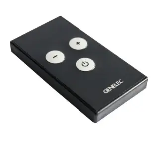 Genelec 9101A-400M IR Volum Control for GLM 2 og F1/F2 sub, Sort