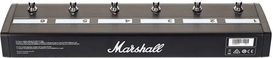 Marshall PEDL 91016 Footswitch 6-way for JVM, DSL 