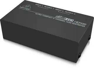 Behringer HD400 MICROHD Ultra-kompakt 2-kanals hum destroyer