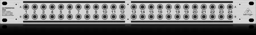 Behringer ULTRAPATCH PRO PX3000 48-Point 3-Mode Balanced Patchbay 