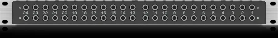Behringer ULTRAPATCH PRO PX3000 48-Point 3-Mode Balanced Patchbay 