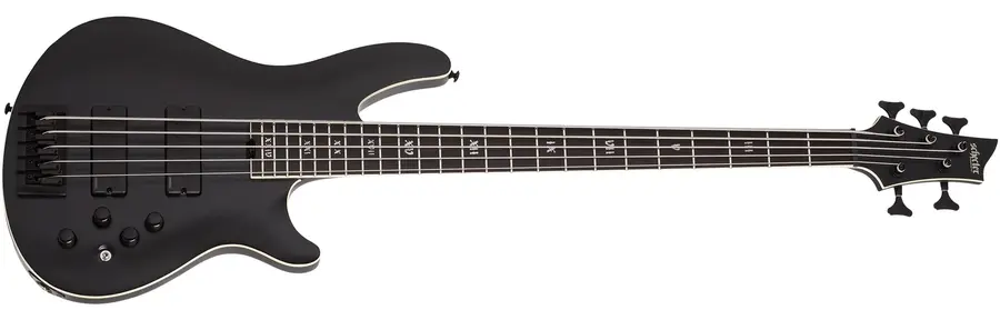 Schecter SLS Evil Twin-5 Satin Black (SBK) 