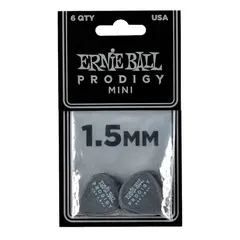Ernie Ball EB-9200 Prodigy plekter Black 3S,High Perfromance 6-pakning