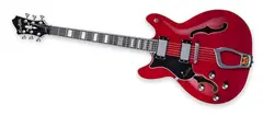 Hagstrom Viking Lefthand Wild Cherry Transparent