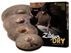 Zildjian KCSP4681 K Custom Special Dry Promo Set, Hi-hat/crash/crash/ride