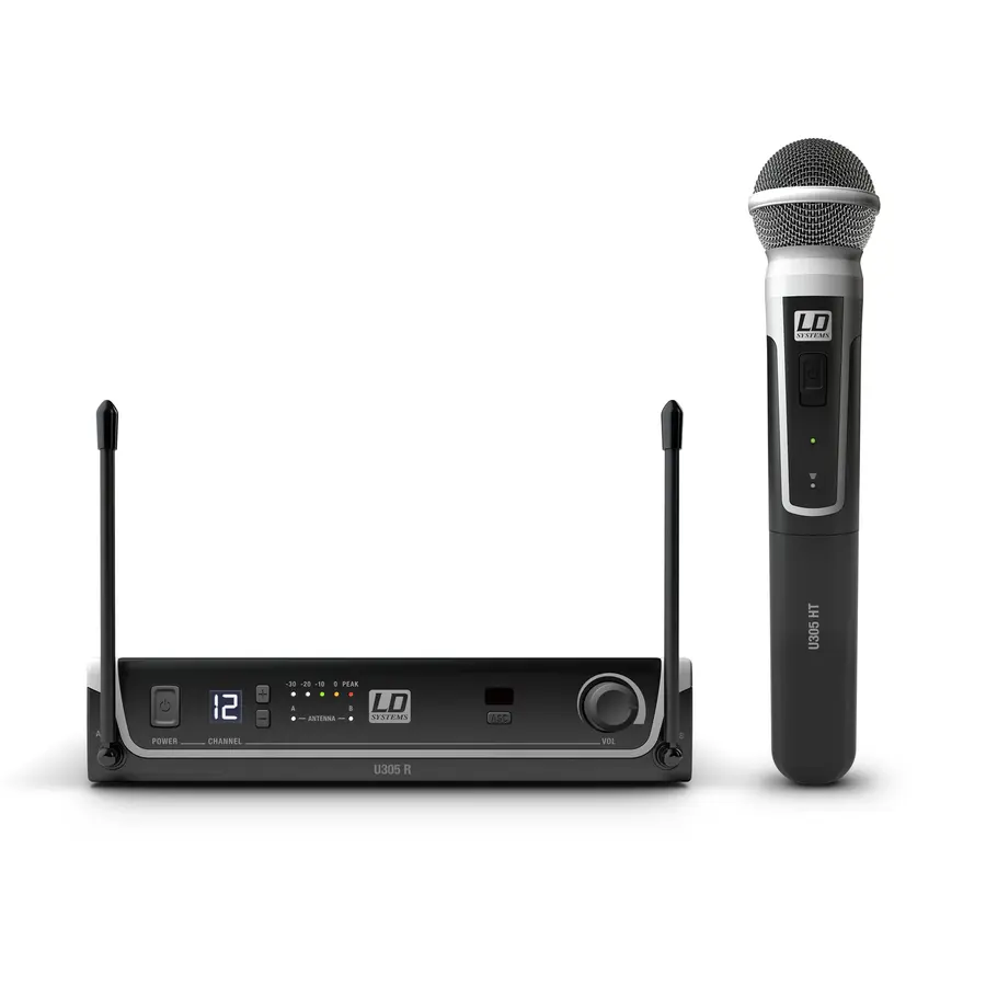 LD Systems U305 HHD Wireless Microphone System with Dynamic Handheld Microphone 