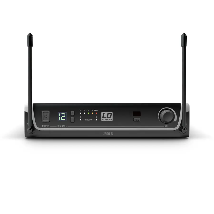 LD Systems U306 BPL Wireless Microphone System with Bodypack and Lavalier Mic 